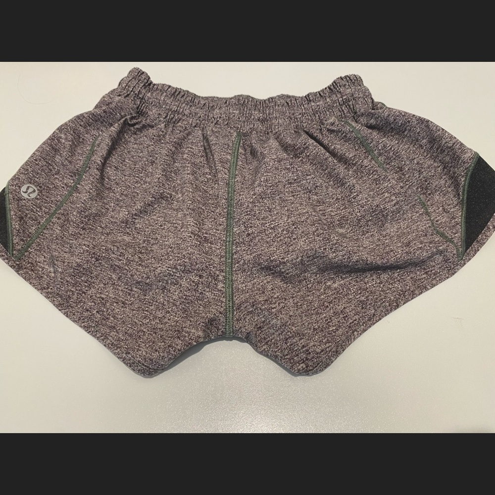 Lululemon Gray Hotty Hot Shorts